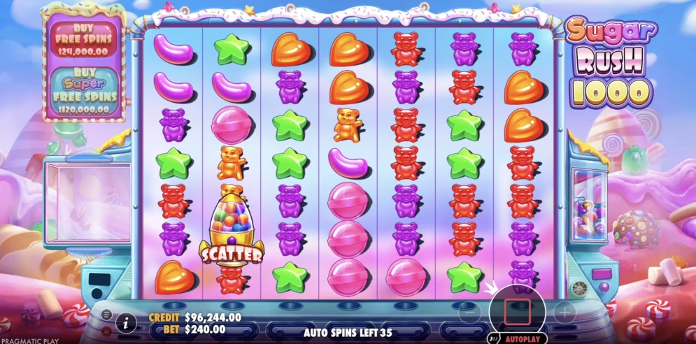 Sugar Rush 1000 Slot